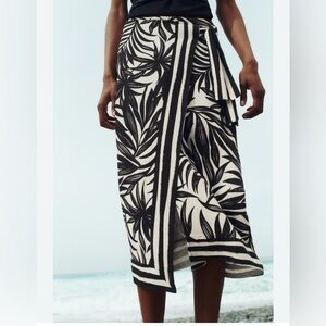 Zara wrap skirt - new with tags